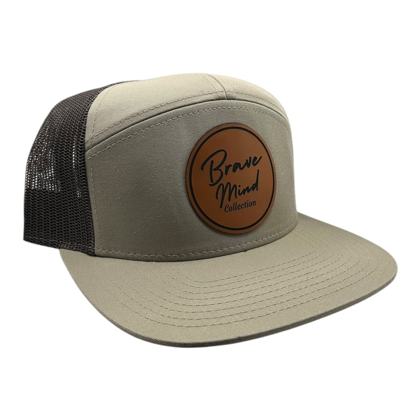 Bold | 7 Panel | Khaki & Brown