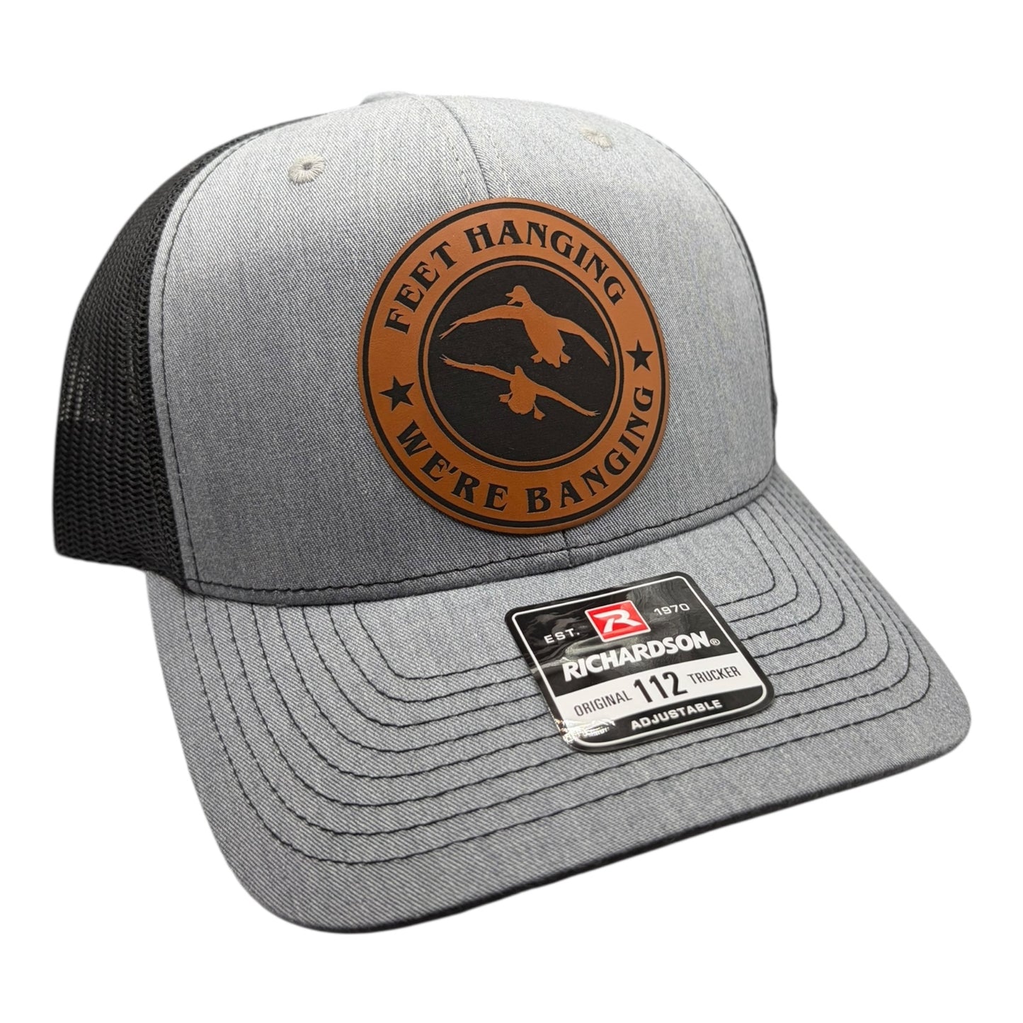 Feet Hanging We Banging Hat - Richardson 112 Trucker Hat - Multiple Colors
