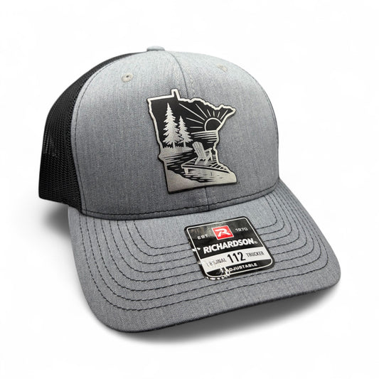 Minnesota Sunset - Richardson 112 Trucker Hat - Multiple Colors