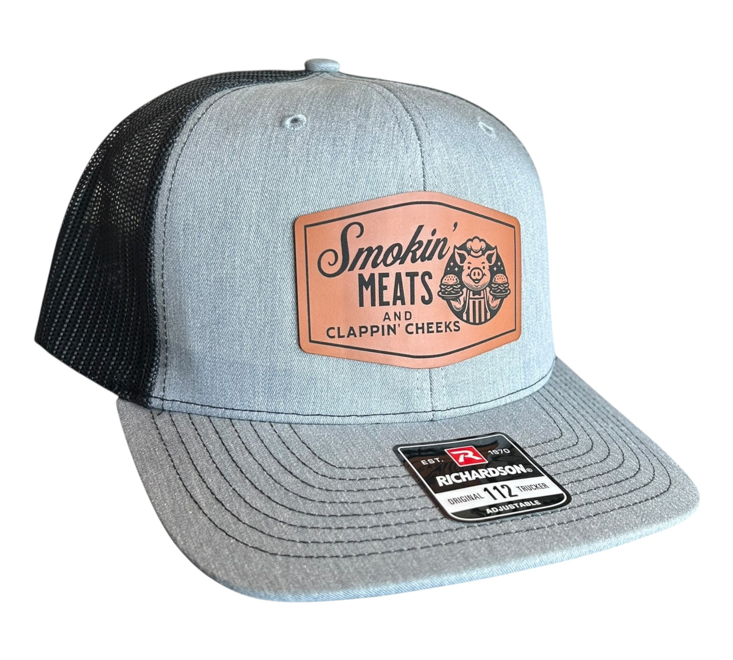 Smokin Meat & Clappin Cheeks - Richardson 112 Trucker Hat - Multiple Colors