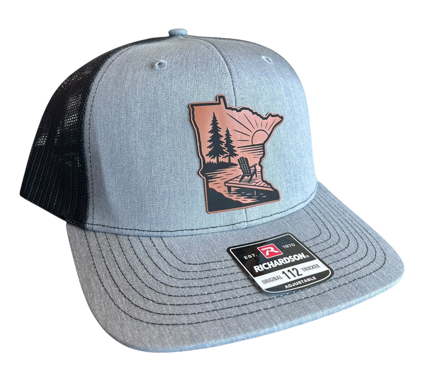 Minnesota Sunset - Richardson 112 Trucker Hat - Multiple Colors