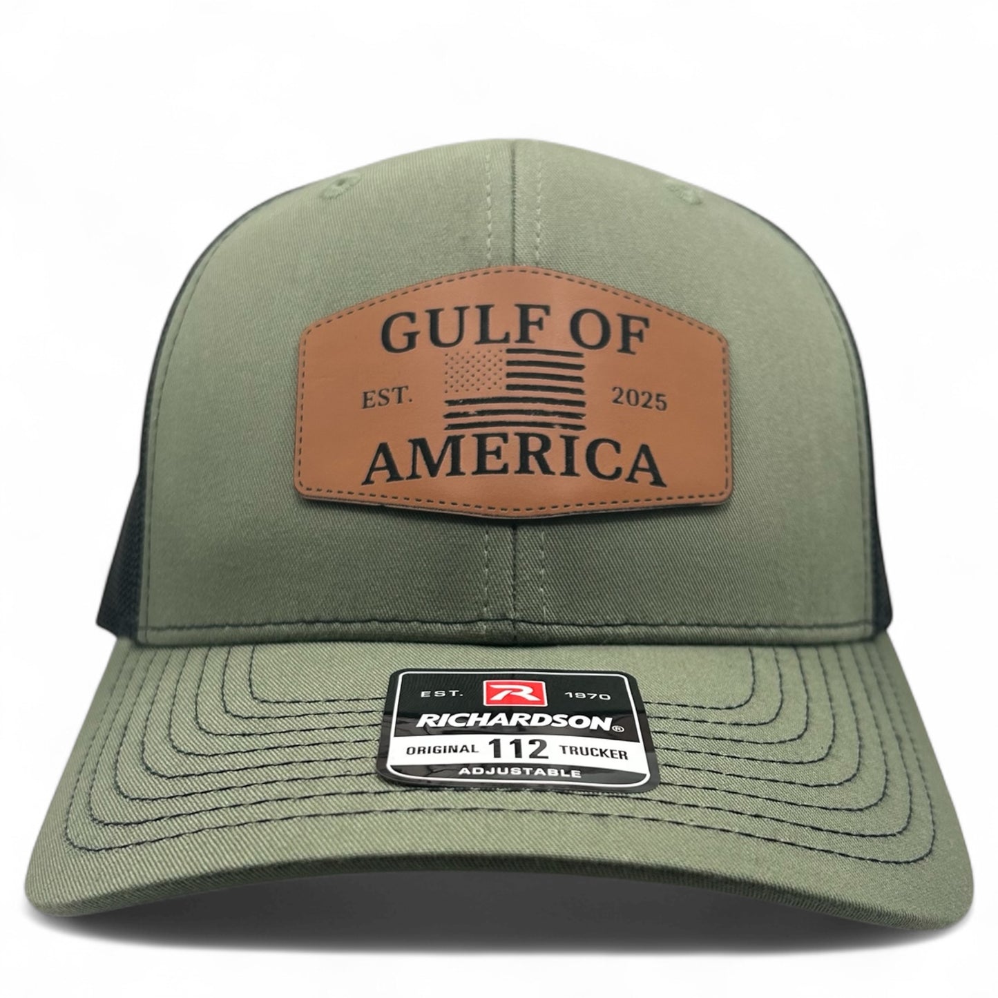 Gulf of America Hat - Patriotic Cap - Richardson 112 Trucker Hat