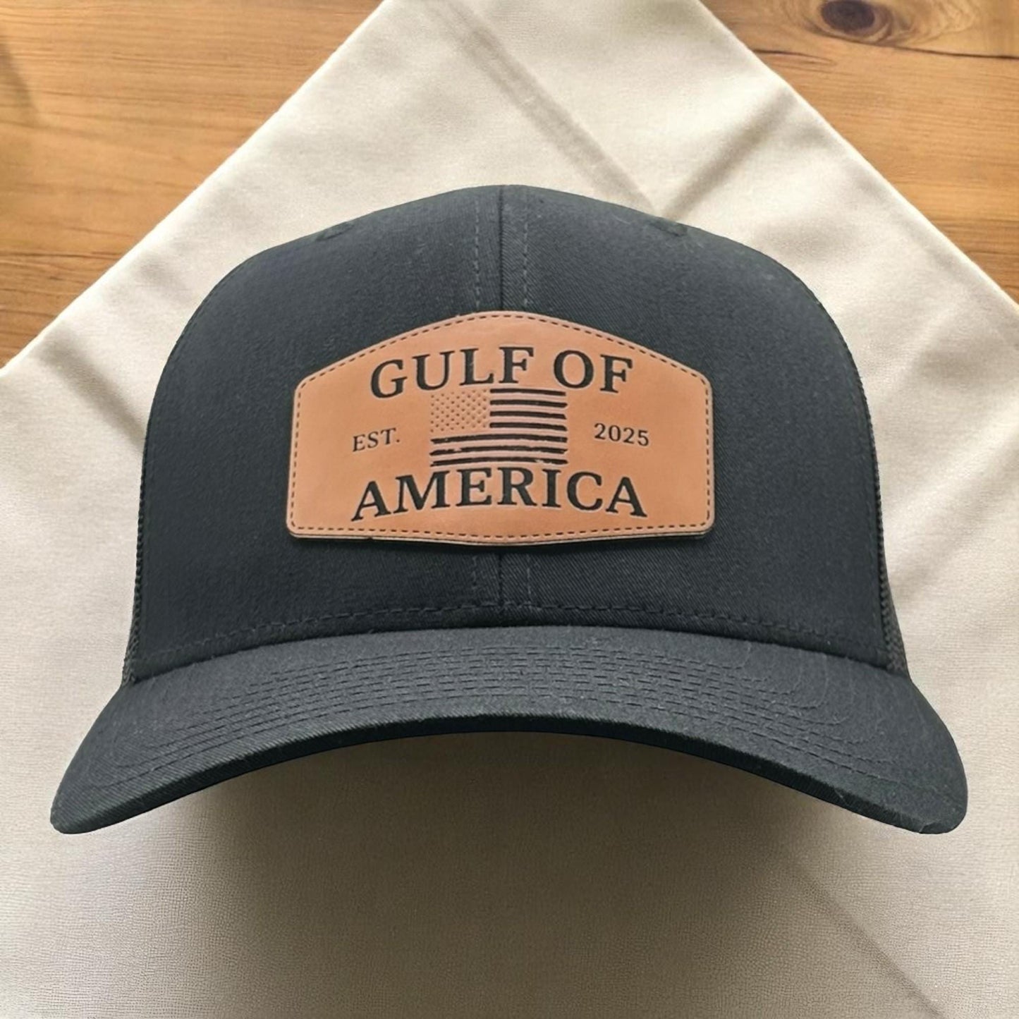 Gulf of America Hat - Patriotic Cap - Richardson 112 Trucker Hat