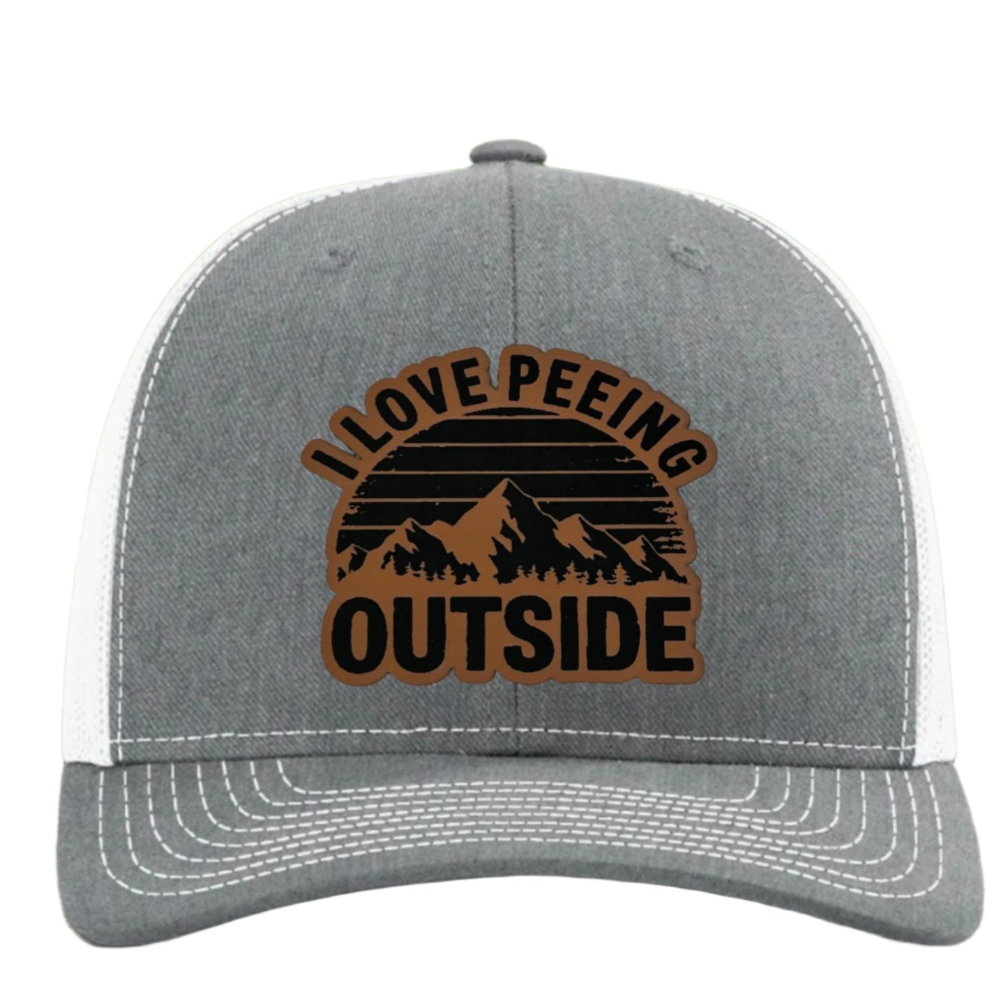 I LOVE Peeing Outside - Richardson 112 Trucker Hat - Multiple Colors