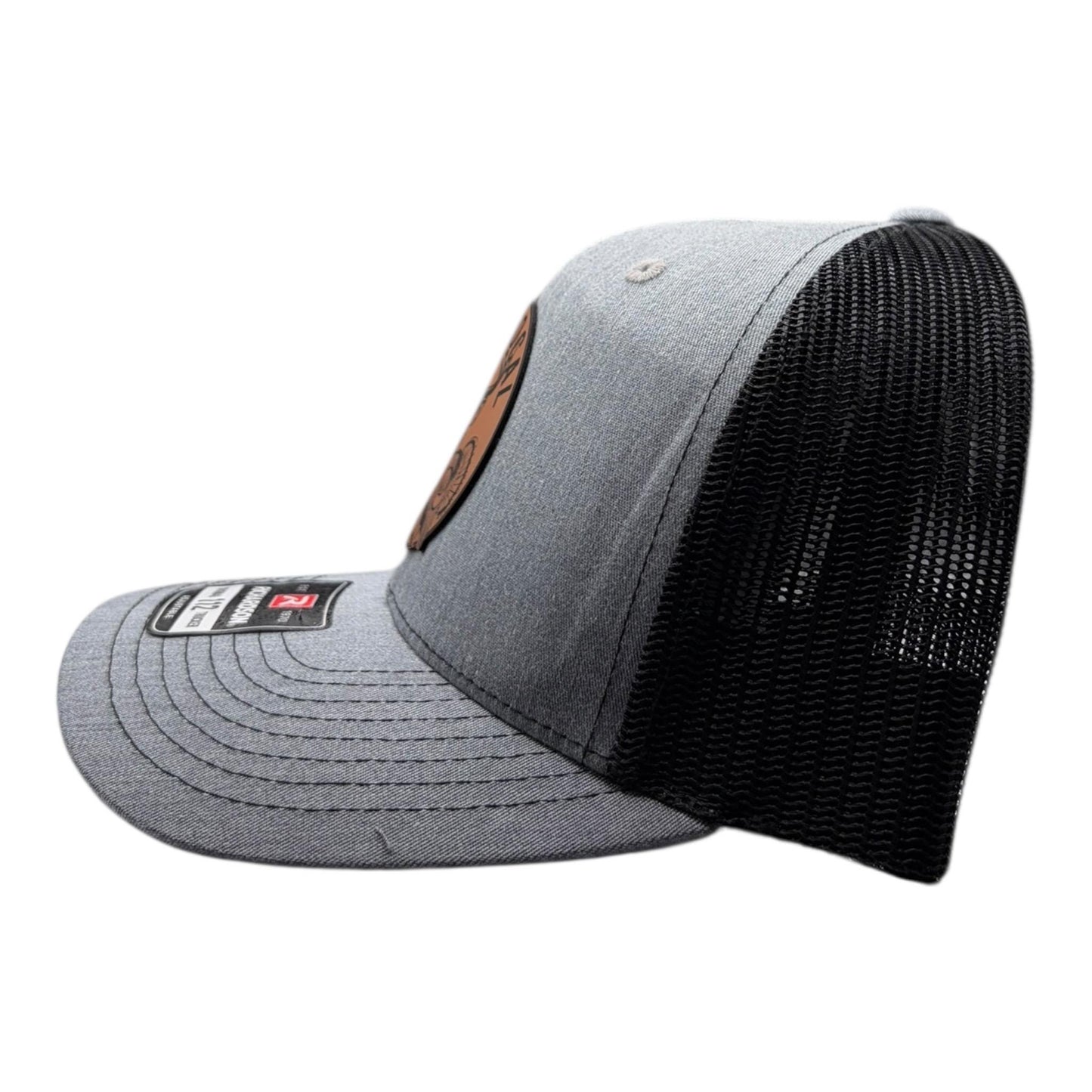 Eat Local - Richardson 112 Leather Patch Trucker Hat