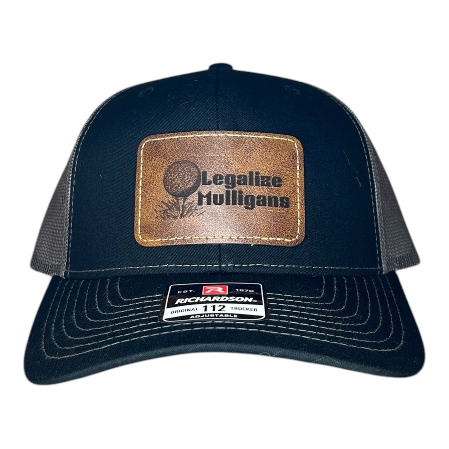 Legalize Mulligans Leather Patch Hat