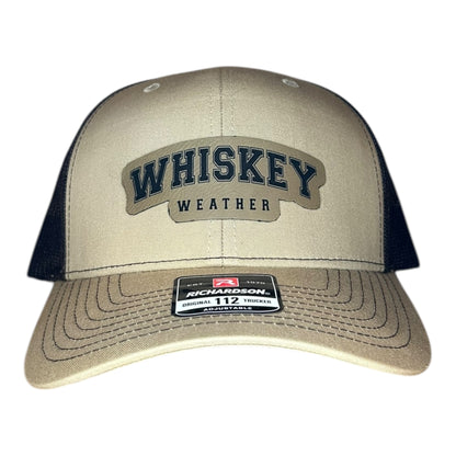 Whiskey Weather Leather Patch Hat