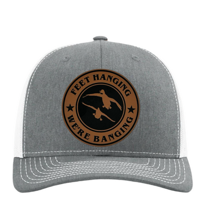 Feet Hanging We Banging Hat - Richardson 112 Trucker Hat