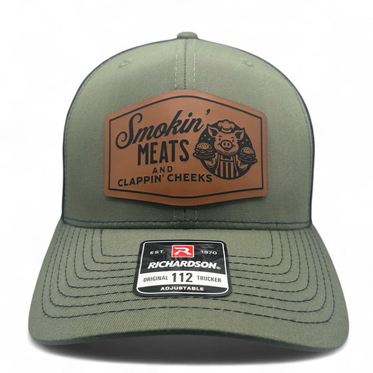 Smokin Meat & Clappin Cheeks - Richardson 112 Trucker Hat - Multiple Colors