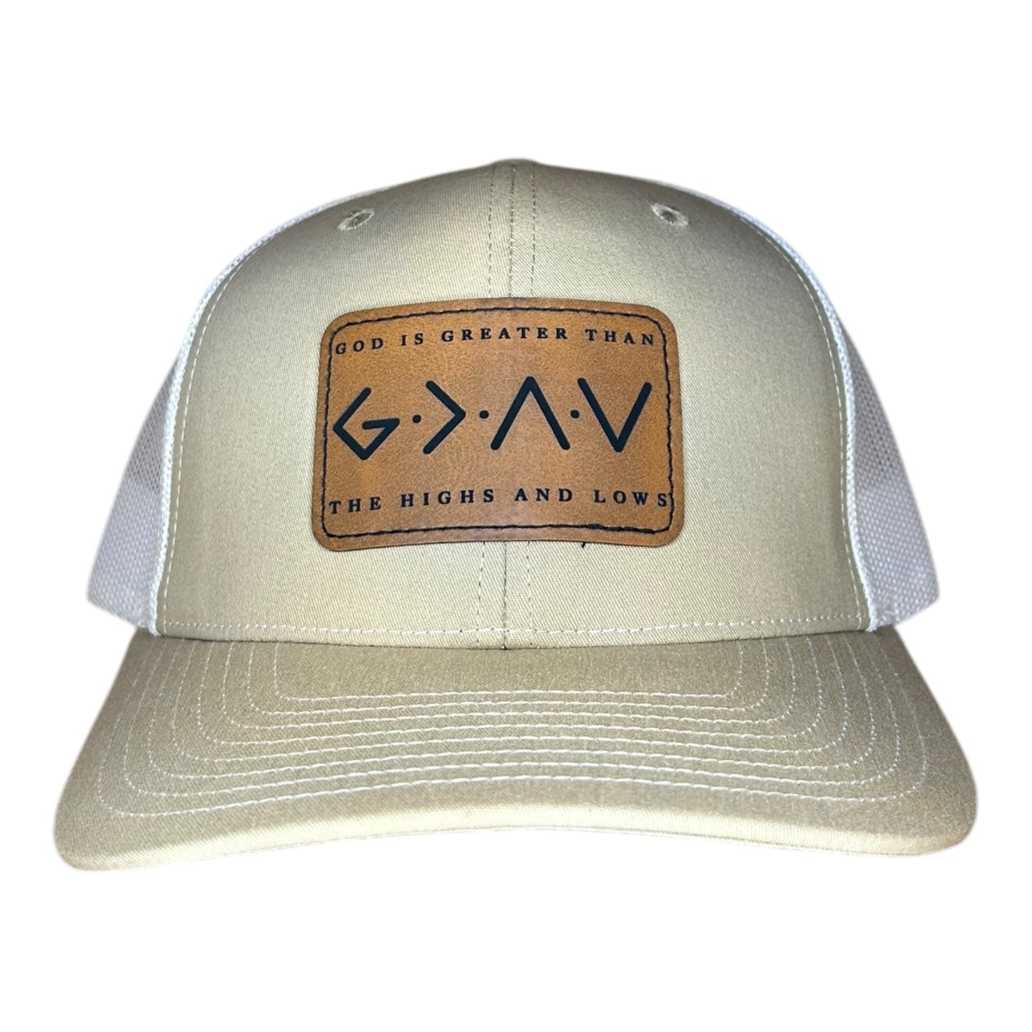 God Is Greater Richardson Trucker Hat