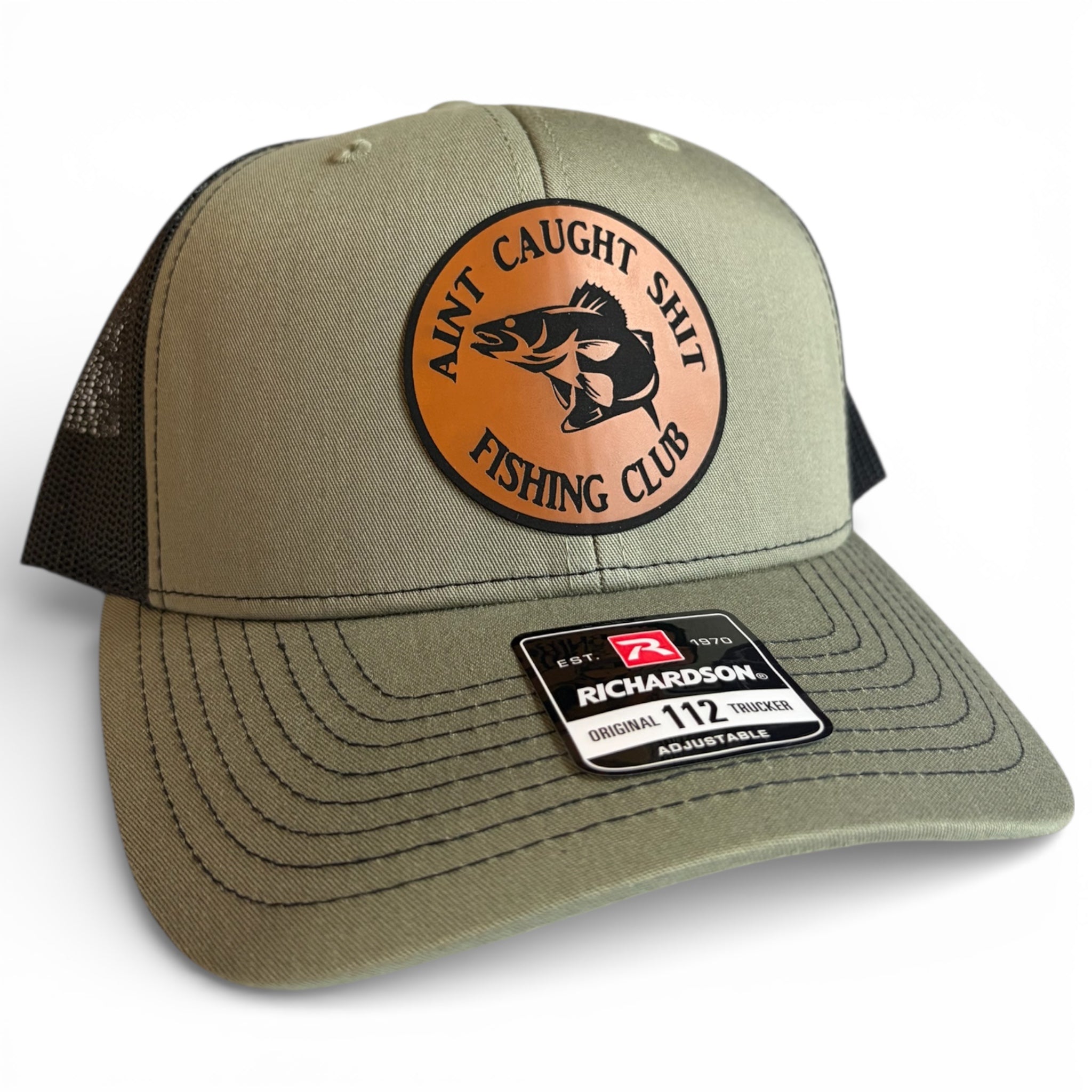 Ain't Caught Shit Fishing Club - Richardson 112 Trucker Hat - Multiple Colors
