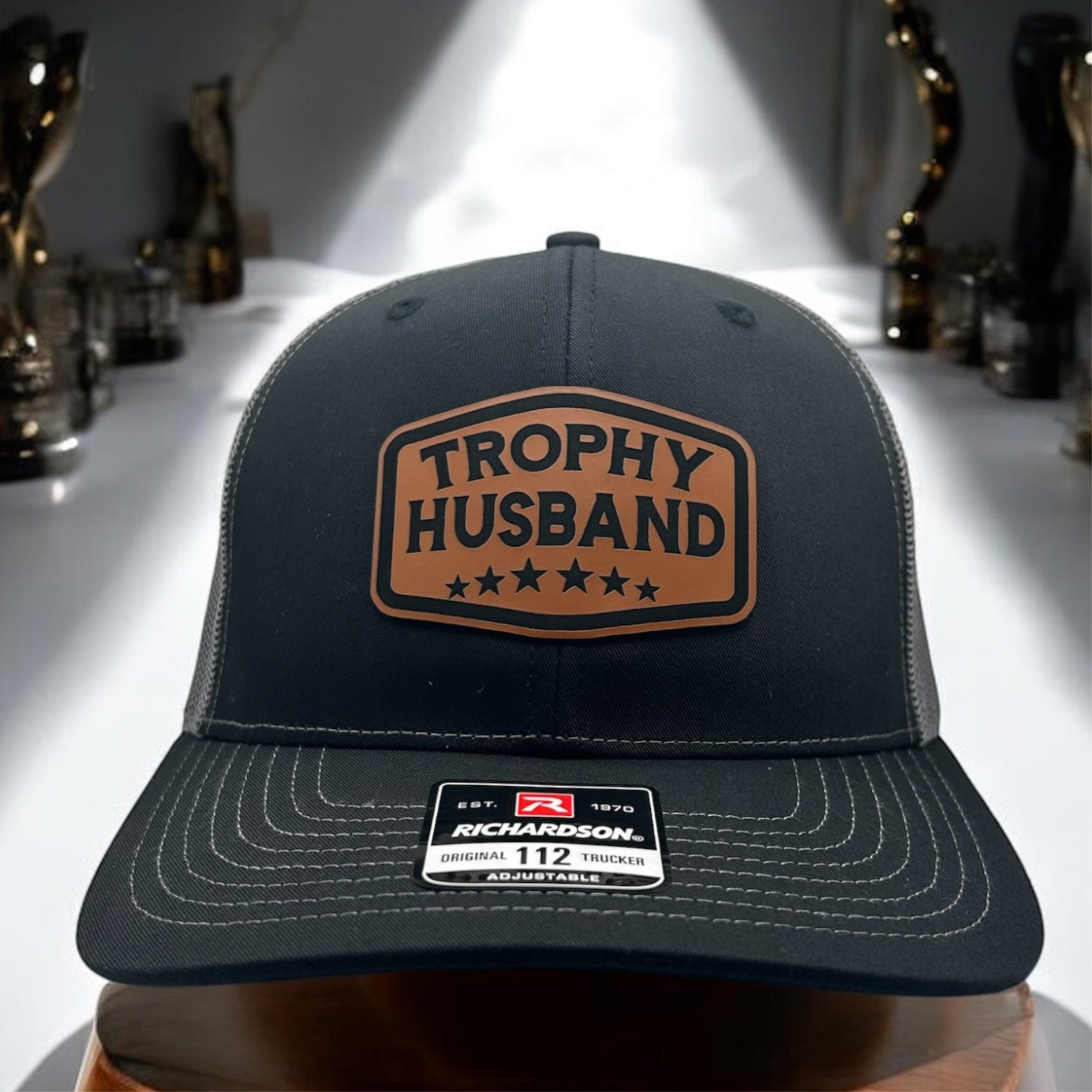 Trophy Husband Hat – Funny Trucker Hat for Men – Husband Gift – Husband Appreciation Hat – Gag Gift for Husband – Dad Hat Patch
