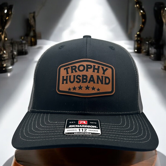 Trophy Husband Hat – Funny Trucker Hat for Men – Husband Gift – Husband Appreciation Hat – Gag Gift for Husband – Dad Hat Patch