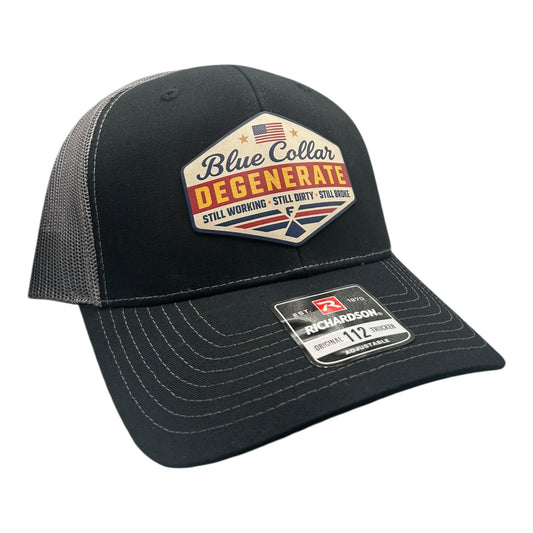 Blue Collar Degenerate - Richardson Trucker Hat - Multiple Colors