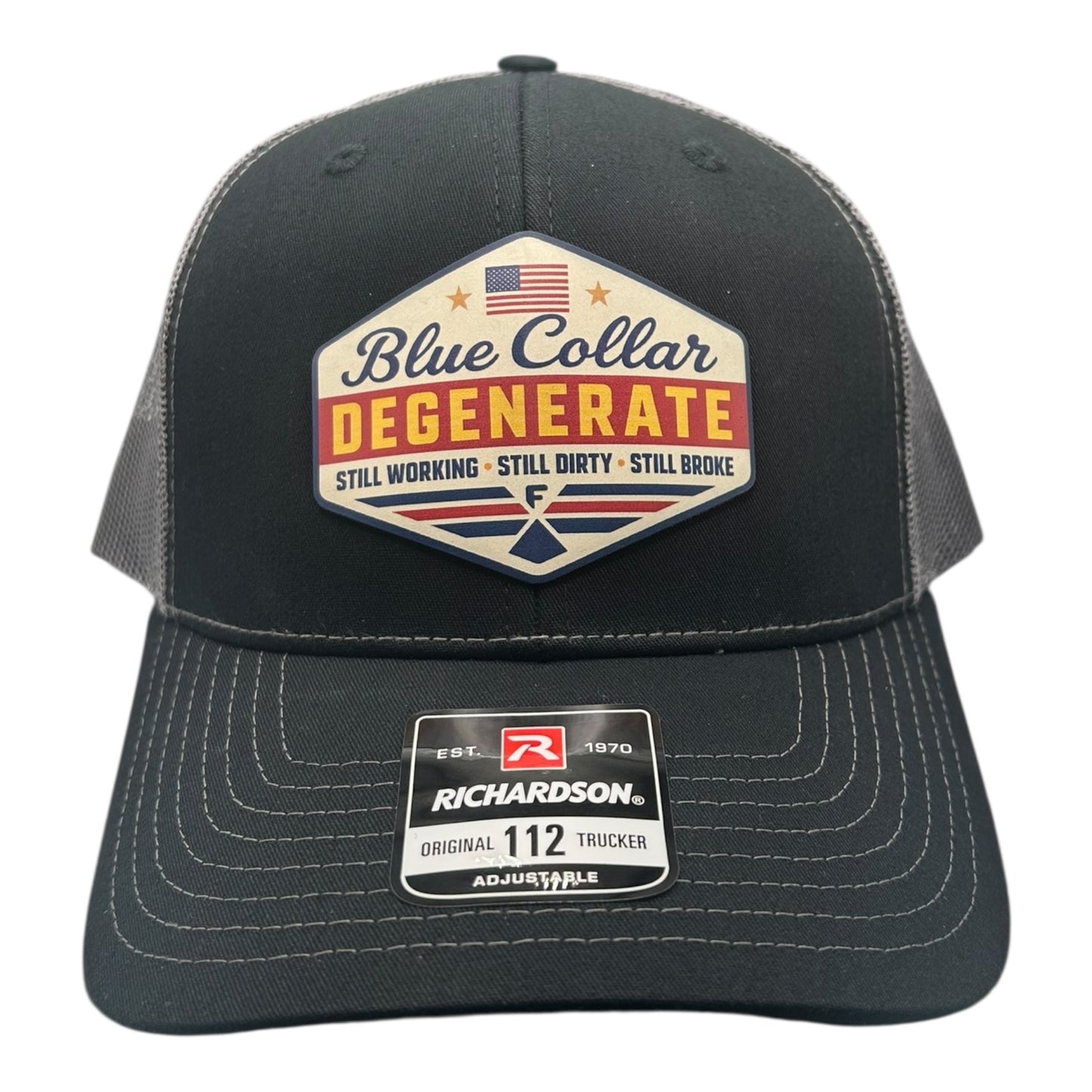 Blue Collar Degenerate - Richardson Trucker Hat - Multiple Colors