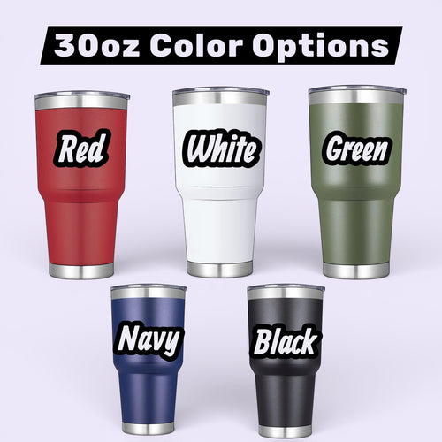 30oz Custom Engraved Tumblers – Your Logo Laser Engraved | Bulk Pricing Available