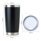 1776 We The People Engraved Tumbler – Full Wrap Patriotic Stainless Steel Cup