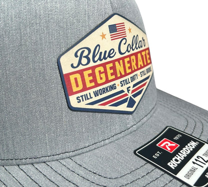 Blue Collar Degenerate - Richardson Trucker Hat - Multiple Colors