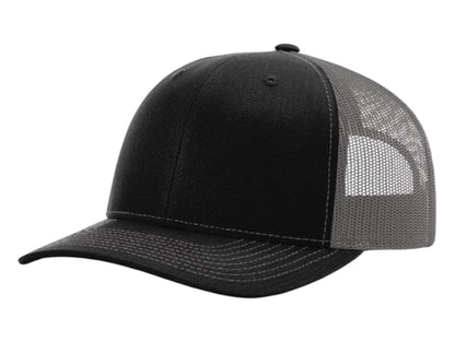 Bad Day to Be a Walleye Leather Patch Trucker Hat  Richardson 112