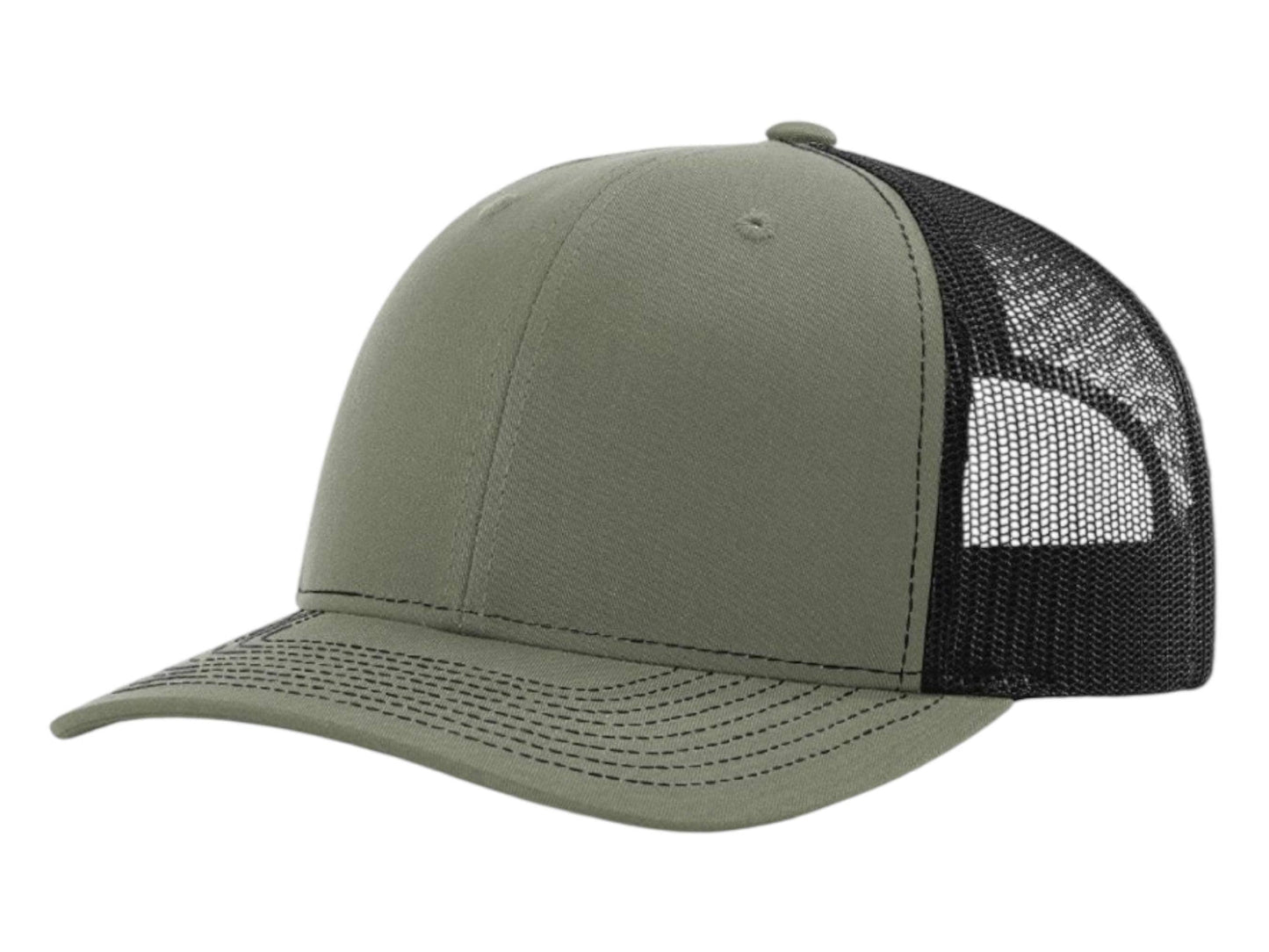 Bow Hunting Richardson 112 Leather Patch Trucker Hat